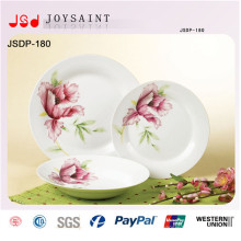 18/20/24/30/47 / 72PCS Assiette en porcelaine